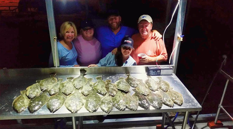 Flounder Gigging has been a lot of fun!