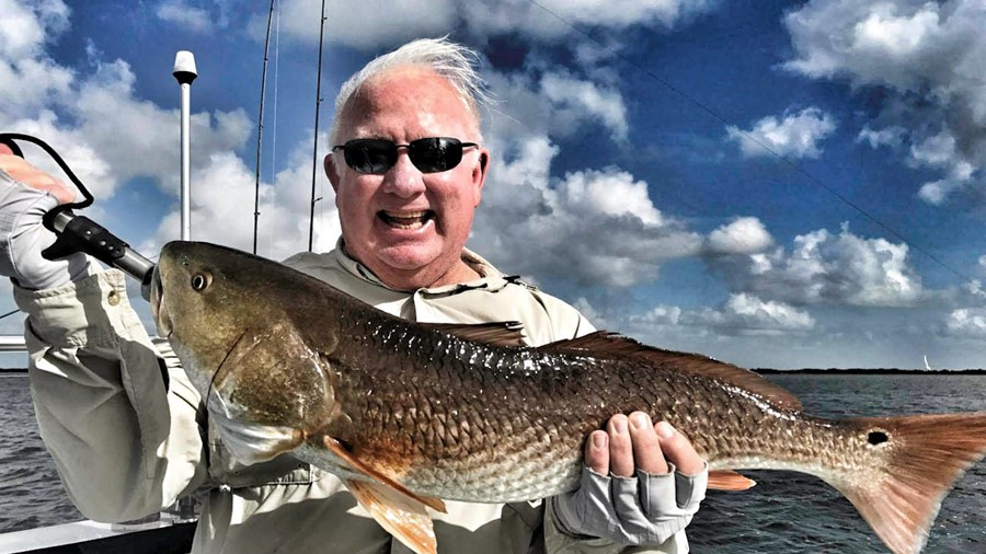 Hammering some nice Redfish!