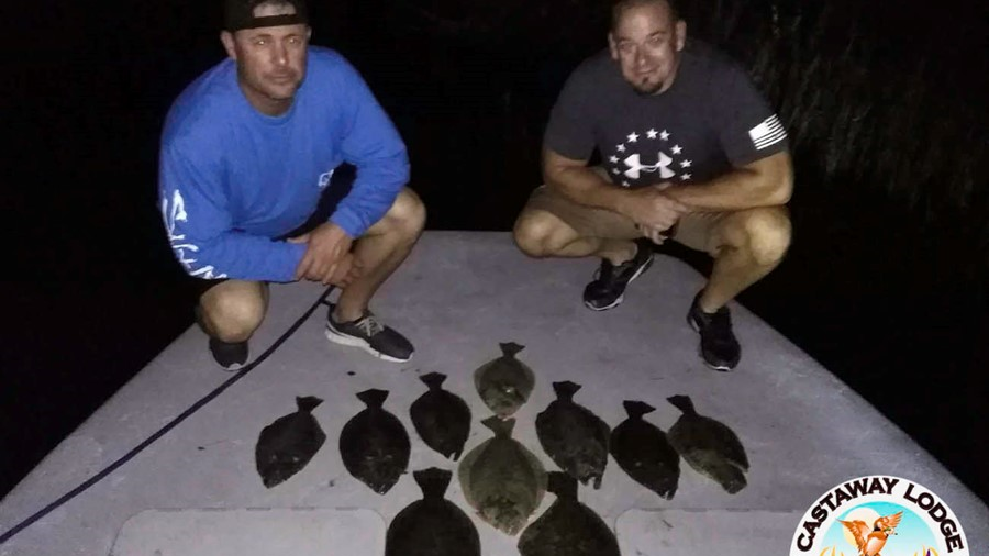 Flounder Gigging fun!