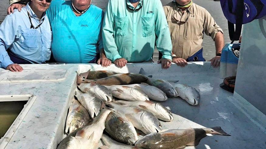 Solid Drag Burning Redfish